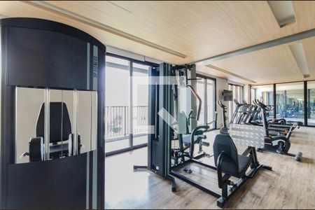 Studio para alugar com 25m², 1 quarto e sem vaga Studio para alugar com 25m², 1 quarto e sem vagaÁrea comum - Academia