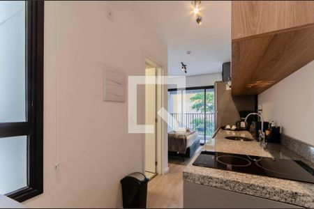 Studio para alugar com 25m², 1 quarto e sem vaga Studio para alugar com 25m², 1 quarto e sem vagaCozinha Studio