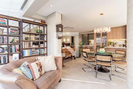 Sala de apartamento à venda com 2 quartos, 153m² em Indianópolis, São Paulo