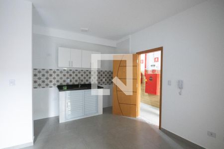 Sala e Cozinha de apartamento para alugar com 2 quartos, 44m² em Vila Maria, São Paulo