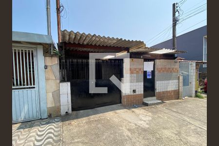 Casa para alugar com 90m², 2 quartos e 1 vagaFachada com plaquinha