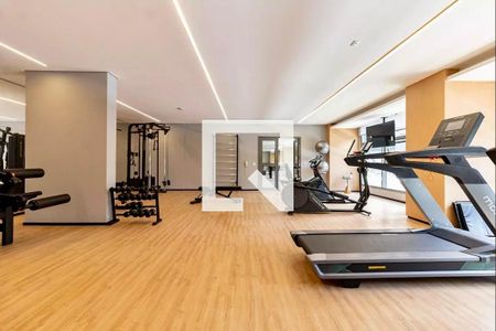 Apartamento para alugar com 28m², 1 quarto e sem vaga Apartamento para alugar com 28m², 1 quarto e sem vagaÁrea comum - Academia