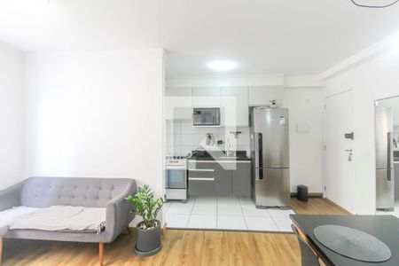 Sala/Cozinha de apartamento para alugar com 1 quarto, 37m² em Vila Graciosa, São Paulo