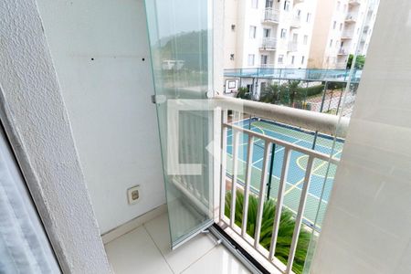 Varanda da Sala de apartamento para alugar com 2 quartos, 45m² em Jardim Colonial, São Paulo