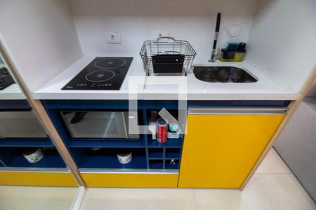 Studio para alugar com 26m², 1 quarto e sem vaga Studio para alugar com 26m², 1 quarto e sem vagaCozinha