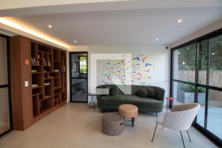 Studio para alugar com 26m², 1 quarto e sem vaga Studio para alugar com 26m², 1 quarto e sem vagaÁrea comum - Salão de festas