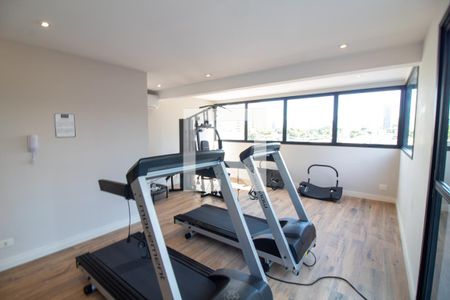 Studio para alugar com 26m², 1 quarto e sem vaga Studio para alugar com 26m², 1 quarto e sem vagaÁrea comum - Academia