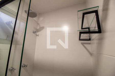 Banheiro de kitnet/studio à venda com 1 quarto, 25m² em Jardim das Acácias, São Paulo