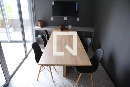 Studio à venda com 25m², 1 quarto e sem vagaÁrea comum - Sala de Reunião