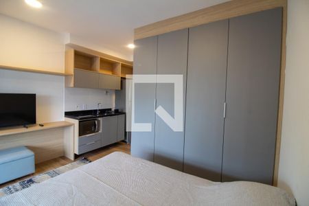 Quarto - Studio de kitnet/studio à venda com 1 quarto, 25m² em Jardim das Acácias, São Paulo