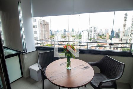 Studio à venda com 25m², 1 quarto e sem vagaVaranda
