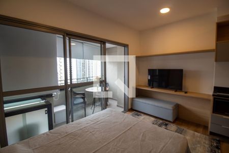 Quarto - Studio de kitnet/studio à venda com 1 quarto, 25m² em Jardim das Acácias, São Paulo