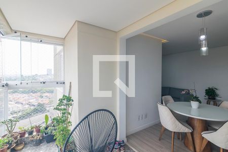 Varanda de apartamento à venda com 2 quartos, 60m² em Jardim, Santo André