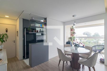 Sala de apartamento à venda com 2 quartos, 60m² em Jardim, Santo André