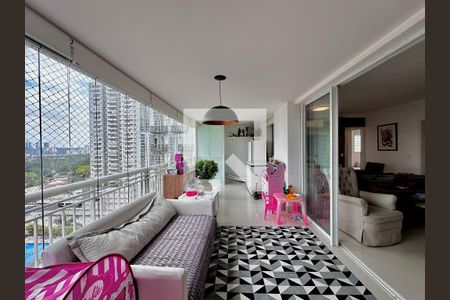 Apartamento à venda com 134m², 3 quartos e 2 vagasVaranda Sala