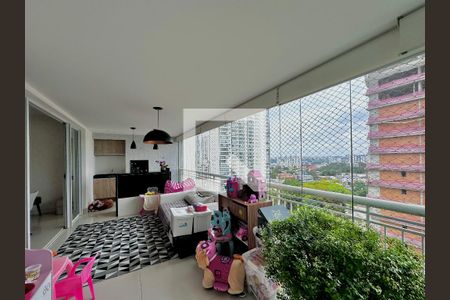 Apartamento à venda com 134m², 3 quartos e 2 vagasVaranda Sala