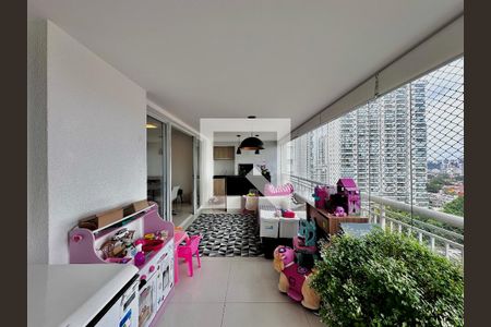 Apartamento à venda com 134m², 3 quartos e 2 vagasVaranda Sala