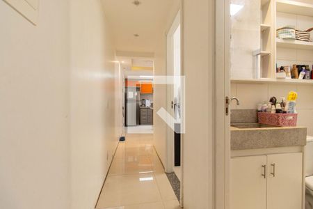 Apartamento para alugar com 40m², 2 quartos e sem vaga Apartamento para alugar com 40m², 2 quartos e sem vagaCorredor do apartamento