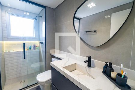 Banheiro da Suíte de apartamento à venda com 2 quartos, 64m² em Vila Guarani (zona Sul), São Paulo