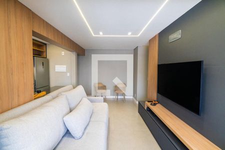 Sala de apartamento à venda com 2 quartos, 64m² em Vila Guarani (zona Sul), São Paulo