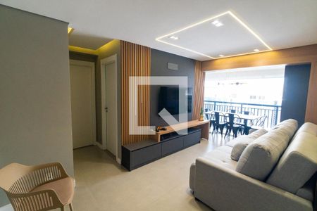 Sala de apartamento à venda com 2 quartos, 64m² em Vila Guarani (zona Sul), São Paulo