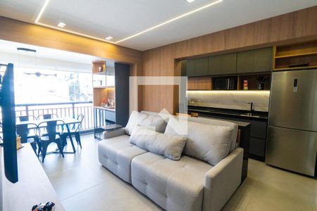 Sala de apartamento à venda com 2 quartos, 64m² em Vila Guarani (zona Sul), São Paulo