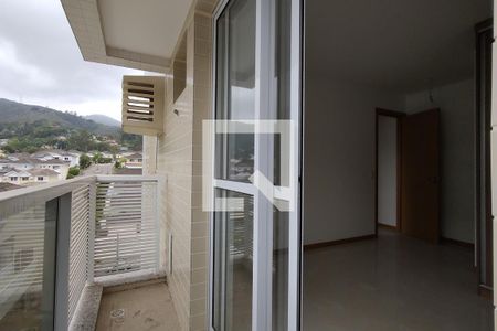 Apartamento à venda com 92m², 3 quartos e 2 vagasVaranda do Quarto 