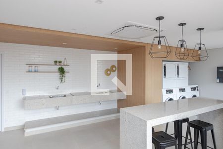 Studio para alugar com 27m², 1 quarto e sem vaga Studio para alugar com 27m², 1 quarto e sem vagaLavanderia