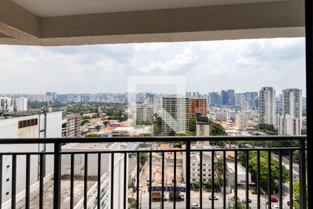 Studio/Varanda de kitnet/studio para alugar com 1 quarto, 27m² em Santo Amaro, São Paulo