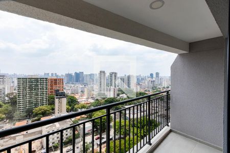 Studio/Varanda de kitnet/studio para alugar com 1 quarto, 27m² em Santo Amaro, São Paulo