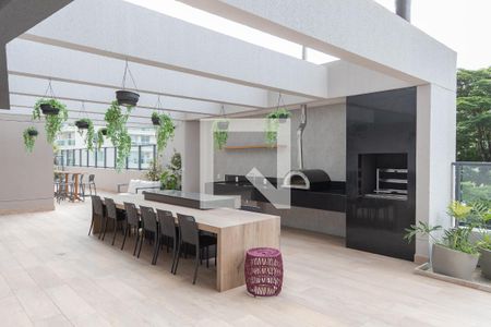 Studio para alugar com 27m², 1 quarto e sem vaga Studio para alugar com 27m², 1 quarto e sem vagaChurrasqueira