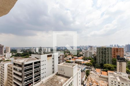 Vista da Varanda de kitnet/studio para alugar com 1 quarto, 27m² em Santo Amaro, São Paulo