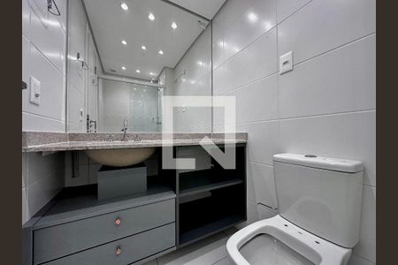 Studio para alugar com 36m², 1 quarto e sem vaga Studio para alugar com 36m², 1 quarto e sem vagaBanheiro