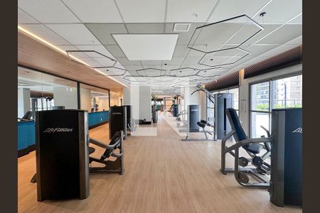 Studio para alugar com 36m², 1 quarto e sem vaga Studio para alugar com 36m², 1 quarto e sem vagaAcademia