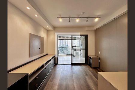 Quarto/Sala de kitnet/studio para alugar com 1 quarto, 36m² em Brooklin, São Paulo