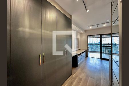 Quarto/Sala de kitnet/studio para alugar com 1 quarto, 36m² em Brooklin, São Paulo