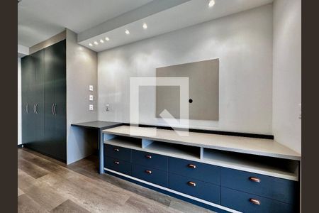 Quarto/Sala de kitnet/studio para alugar com 1 quarto, 36m² em Brooklin, São Paulo