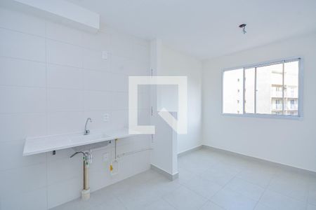 Sala/Cozinha de apartamento à venda com 2 quartos, 37m² em Socorro, São Paulo
