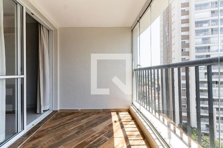 Varanda da Sala de apartamento para alugar com 3 quartos, 80m² em Vila Gumercindo, São Paulo