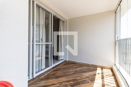 Varanda da Sala de apartamento para alugar com 3 quartos, 80m² em Vila Gumercindo, São Paulo