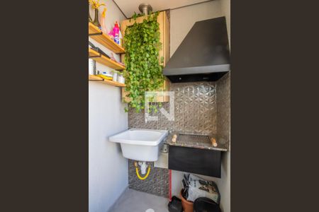 Sacada - Churrasqueira de apartamento para alugar com 2 quartos, 48m² em Centro, Osasco