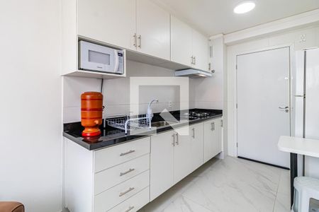 Cozinha de apartamento à venda com 1 quarto, 24m² em Vila Butantã, São Paulo