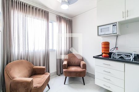Sala de apartamento à venda com 1 quarto, 24m² em Vila Butantã, São Paulo