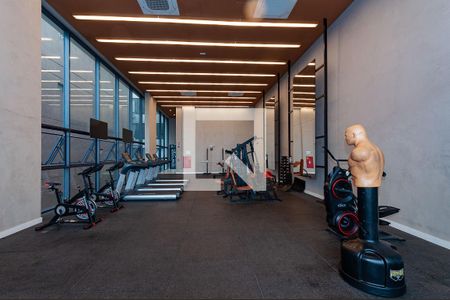 Área Comum - Academia de kitnet/studio à venda com 1 quarto, 26m² em Perdizes, São Paulo