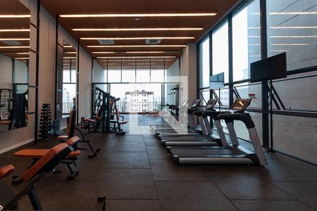 Área Comum - Academia de kitnet/studio à venda com 1 quarto, 26m² em Perdizes, São Paulo