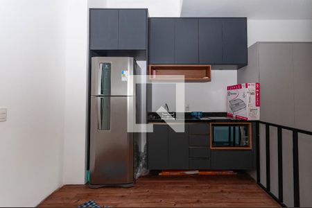 Cozinha de kitnet/studio à venda com 1 quarto, 26m² em Perdizes, São Paulo