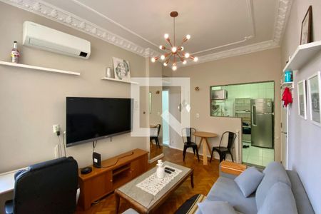 Sala de apartamento para alugar com 2 quartos, 60m² em Botafogo, Rio de Janeiro