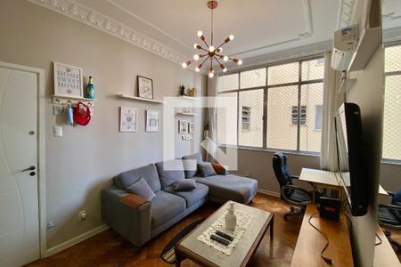 Sala de apartamento para alugar com 2 quartos, 60m² em Botafogo, Rio de Janeiro