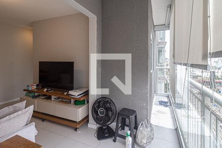 Varanda de apartamento à venda com 2 quartos, 55m² em Vila Dom Pedro I, São Paulo