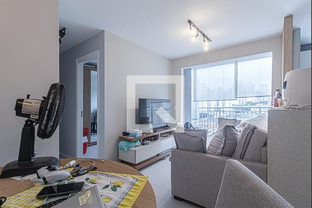 Sala de apartamento à venda com 2 quartos, 55m² em Vila Dom Pedro I, São Paulo